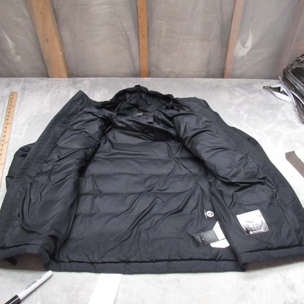 Marmot Down Jacket Youth Large Blk Puffer Winter Coat Parka‎ Performance Camping - Picture 4 of 16